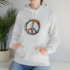 Flower Piece Symbol Sweatshirt | V3 Watercolor | Unisex Hooded Hoodie Sweatshirt