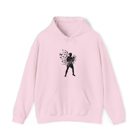 Float Like Butterfly Sting Like Bee Sweatshirt | Abstract Unisex Hooded Hoodie Sweatshirt