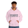 Chill Stitch – Tennis Sport - Unisex Hooded Hoodie Sweatshirt – Embrace Your Vibe