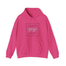  Crazy Yoga Lady Sweatshirt | Unisex Hooded Hoodie Sweatshirt | Embrace Your Vibe