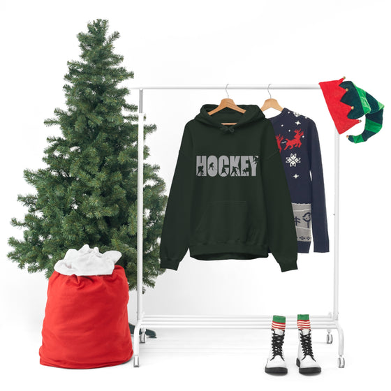 Chill Stitch – Hockey Sport - Unisex Hooded Hoodie Sweatshirt – Embrace Your Vibe