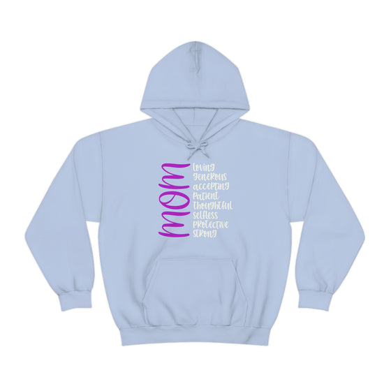 Chill Stitch – Mom Descriptions Flow - Unisex Hooded Hoodie Sweatshirt – Embrace Your Vibe