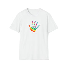  Hippie Shirt | Earth Peace Designs Tie Dye Peace Hand | Unisex Soft Style T-Shirt