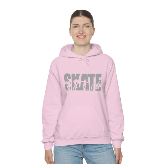 Chill Stitch – Skate Boarding Sport - Unisex Hooded Hoodie Sweatshirt – Embrace Your Vibe