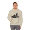 Bike Sweatshirt | MTB Mountain Bike Ride Biking | Unisex Hooded Hoodie Sweatshirt