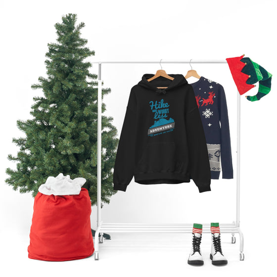 Chill Stitch – Hike More Worry Less - Unisex Hooded Hoodie Sweatshirt – Embrace Your Vibe