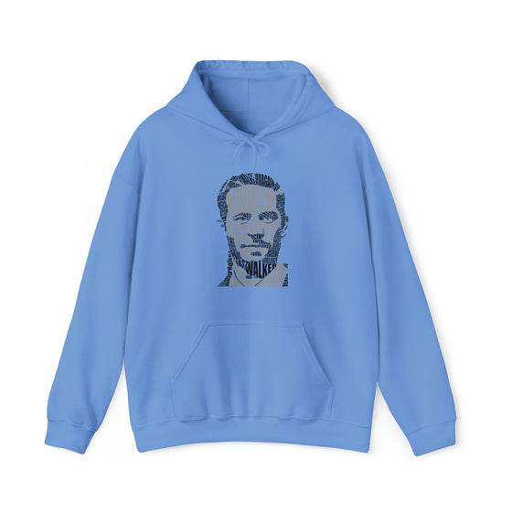 Paul Walker Fast Furious | Unisex Hooded Hoodie Sweatshirt  | Calligram Word Design
