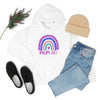 Chill Stitch – Mom Life Rainbow - Unisex Hooded Hoodie Sweatshirt – Embrace Your Vibe