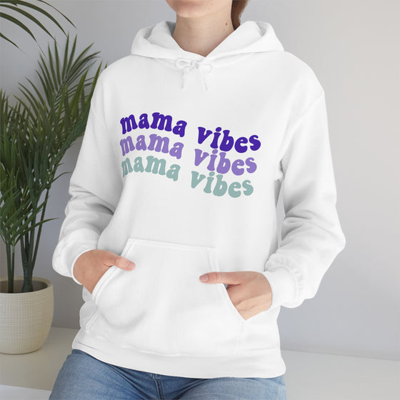 Chill Stitch – Mama Wave Vibes - Unisex Hooded Hoodie Sweatshirt – Embrace Your Vibe