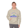 Chill Stitch – Mountains One Life Live It - Unisex Hooded Hoodie Sweatshirt – Embrace Your Vibe