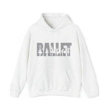  Ballet Dance Silhouette Sport | Unisex Hooded Hoodie Sweatshirt | Embrace Your Vibe