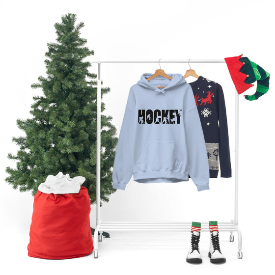Chill Stitch – Hockey Sport - Unisex Hooded Hoodie Sweatshirt – Embrace Your Vibe