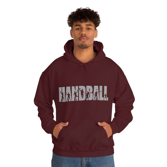 Chill Stitch – Handball Sport - Unisex Hooded Hoodie Sweatshirt – Embrace Your Vibe