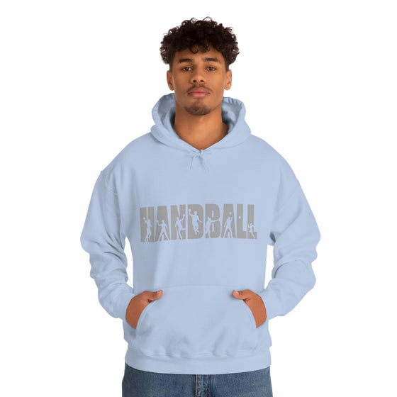 Chill Stitch – Handball Sport - Unisex Hooded Hoodie Sweatshirt – Embrace Your Vibe