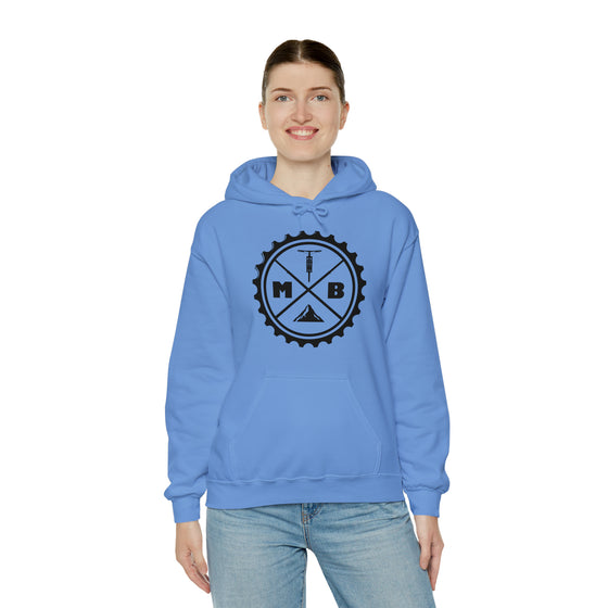 Bike Sweatshirt | MTB Mountain Bike X Rides | Unisex Hooded Hoodie Sweatshirt