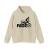 Bike Sweatshirt | MTB Mountain Bike Ride Biking | Unisex Hooded Hoodie Sweatshirt