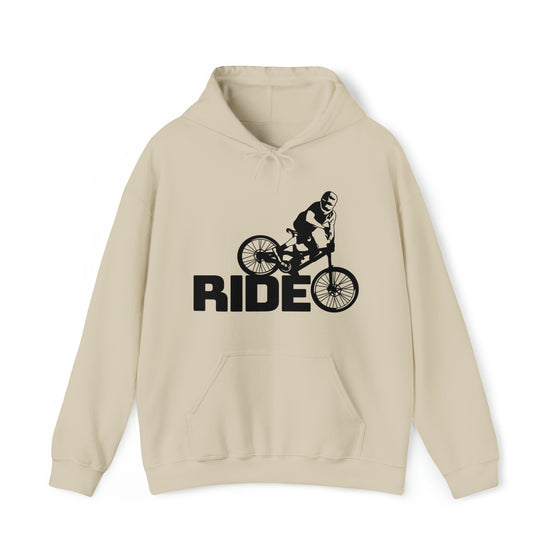 Bike Sweatshirt | MTB Mountain Bike Ride Biking | Unisex Hooded Hoodie Sweatshirt