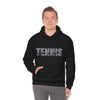 Chill Stitch – Tennis Sport - Unisex Hooded Hoodie Sweatshirt – Embrace Your Vibe