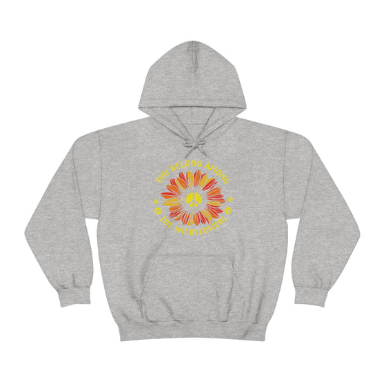 Among Wildflowers | Unisex Hooded Sweatshirt | Embrace Your Vibe