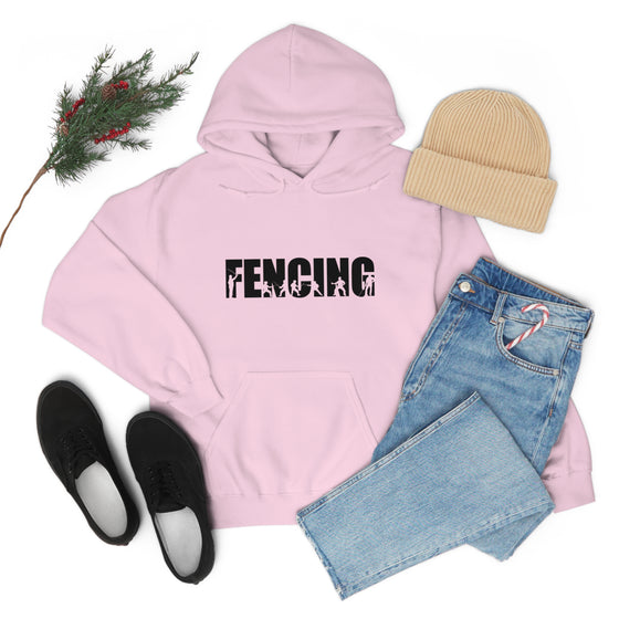 Fencing Sport Sweatshirt | Unisex Hooded Hoodie Sweatshirt