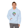 Lake Sweatshirt | Tree of Life Watercolor V4 Color Burst | Unisex Hooded Hoodie Sweatshirt