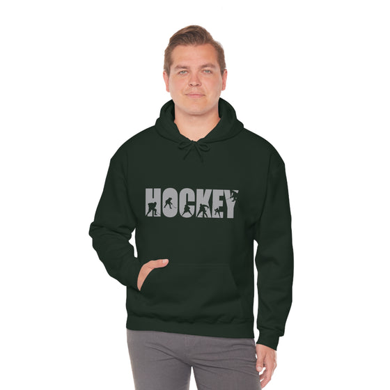 Chill Stitch – Hockey Sport - Unisex Hooded Hoodie Sweatshirt – Embrace Your Vibe