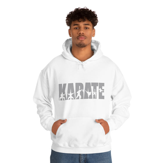 Chill Stitch – Karate Sport - Unisex Hooded Hoodie Sweatshirt – Embrace Your Vibe