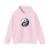 Yoga Hoodie | Yin Yang Sign V2 Watercolor | Unisex Hooded Hoodie Sweatshirt