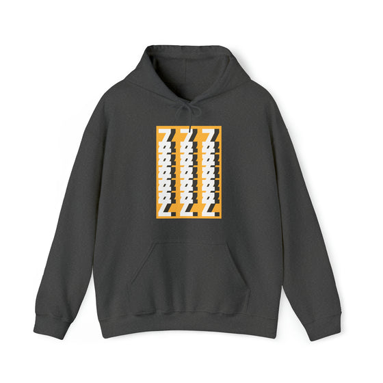 Abstract Shapes V1 Horizontal Scribe | Abstract | Minimalist | Modern  Unisex Hooded Hoodie Sweatshirt | Embrace Your Vibe