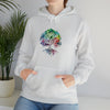 Lake Sweatshirt | Tree of Life Watercolor V4 Color Burst | Unisex Hooded Hoodie Sweatshirt