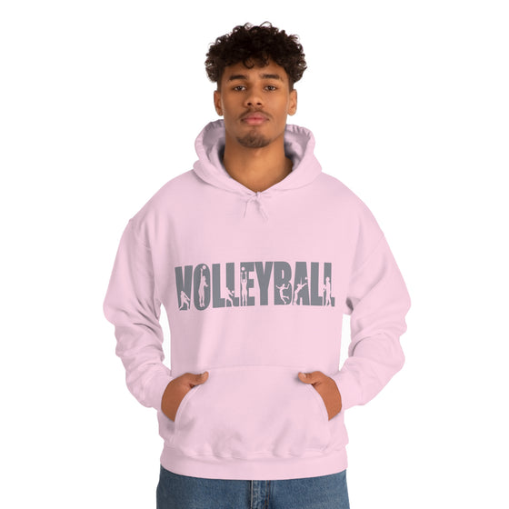 Chill Stitch – Volleyball Sport - Unisex Hooded Hoodie Sweatshirt – Embrace Your Vibe