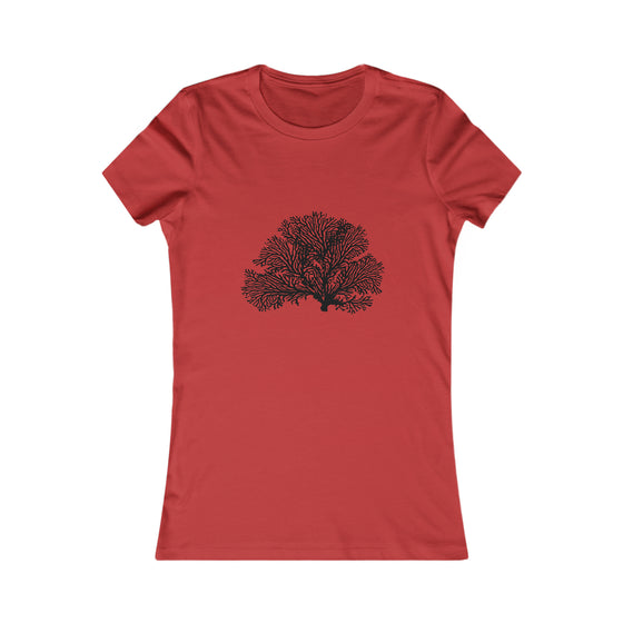 Boho Shirt | Sea Coral Ocean Life Bohemian | Women’s Bella Canvas | Soft Style Tee T-Shirt