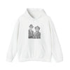 Blues Brothers | Unisex Hooded Hoodie Sweatshirt | Embrace Your Vibe | Calligram Word Design