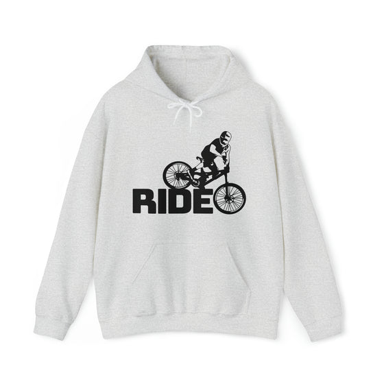 Bike Sweatshirt | MTB Mountain Bike Ride Biking | Unisex Hooded Hoodie Sweatshirt