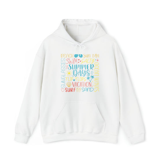 Summer Sweatshirt | Life Vacation | Unisex Hooded Hoodie Sweatshirt