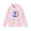 Beach Hoodie | Tree of Life Blues | Unisex Hooded Hoodie Sweatshirt