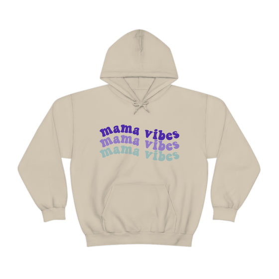 Chill Stitch – Mama Wave Vibes - Unisex Hooded Hoodie Sweatshirt – Embrace Your Vibe