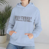 Chill Stitch – Volleyball Sport - Unisex Hooded Hoodie Sweatshirt – Embrace Your Vibe