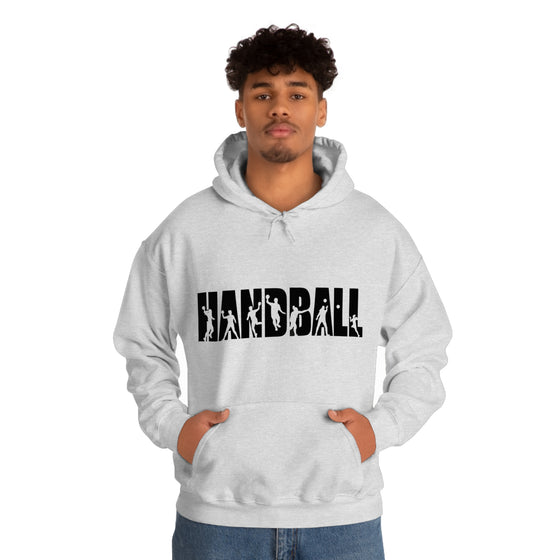 Chill Stitch – Handball Sport - Unisex Hooded Hoodie Sweatshirt – Embrace Your Vibe