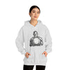 Michael Jordan Basketball | Unisex Hooded Hoodie Sweatshirt  | Calligram Word Design