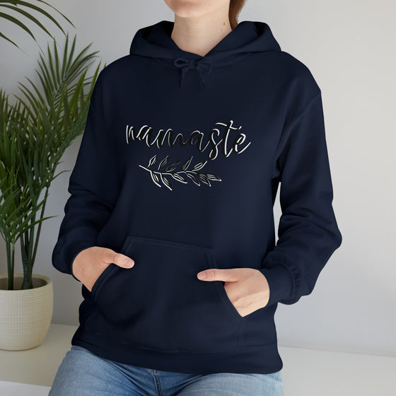 Yoga Sweatshirt | Namaste  Branch | Unisex Hooded Hoodie Sweatshirt