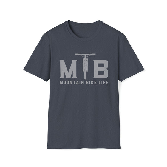 Bike Shirt | MTB Mountain Bike Life Biking |  Unisex Soft Style Tee T-Shirt