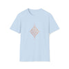 Abstract Diamond Seeing Eye Shapes V35  |  Unisex Soft Style Tee T-Shirt  |  Embrace Your Vibe