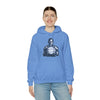 Michael Jordan Basketball | Unisex Hooded Hoodie Sweatshirt  | Calligram Word Design