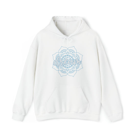 Boho Dream Easy Mandala | Unisex Hooded Hoodie Sweatshirt | Embrace Your Vibe