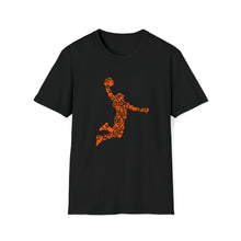  Basketball Player Sports Hoops | Abstract | Minimalist | Modern | Unisex Soft Style Tee T-Shirt | Embrace Your Vibe