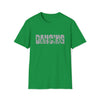 Dancing Cheer Team T-shirt | Sporting Name Athlete Silhouettes | Unisex Soft Style T-Shirt