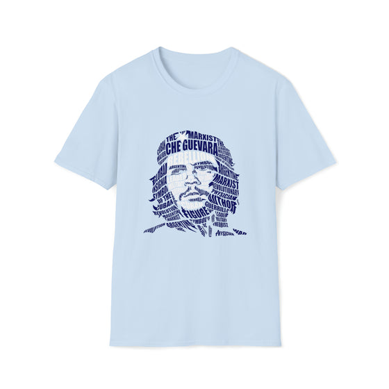 Che Guevara Shirt | Unisex Soft Style Tee T-Shirt | Calligram Word Design