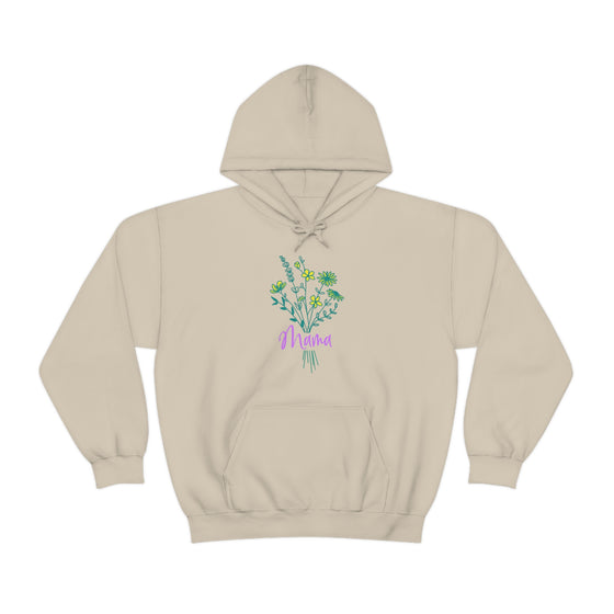 Chill Stitch – Wildflower Bouquet Mama - Unisex Hooded Hoodie Sweatshirt – Embrace Your Vibe