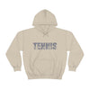 Chill Stitch – Tennis Sport - Unisex Hooded Hoodie Sweatshirt – Embrace Your Vibe